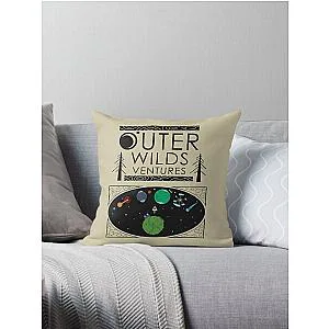 Outer Wilds Ventures Handbook Throw Pillow