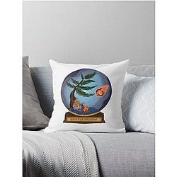 Outer Wilds - Riebeck Snowglobe Throw Pillow