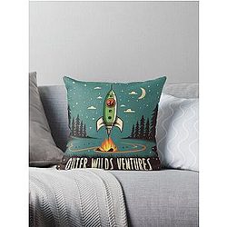 Outer Wilds Ventures Art Throw Pillow