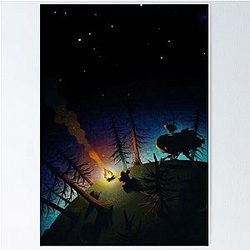 An illustration of Outer Wilds Poster