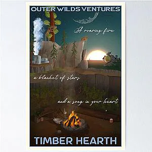 Outer Wilds - Timber Hearth Travel Poster Poster