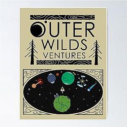 Outer Wilds Ventures Handbook Poster