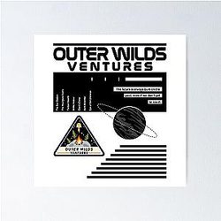 NASA-Inspired Outer Wilds Ventures Poster