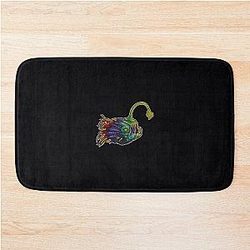 Outer Wilds Alien Anglerfish  	 Bath Mat