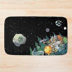 outer Wilds poster  Bath Mat