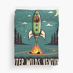 Outer Wilds Ventures Art Duvet Cover