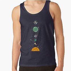 Outer Wilds Hearthian System Map Tank Top