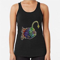 Outer Wilds Alien Anglerfish  	 Racerback Tank Top