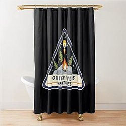 Outer Wilds Ventures 	  	 Shower Curtain