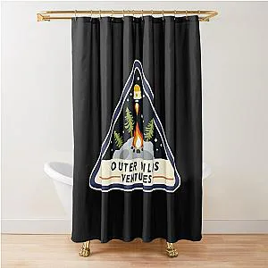 Outer Wilds Ventures Logo Shower Curtain