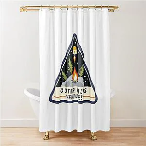 Outer Wilds Ventures Logo Shower Curtain
