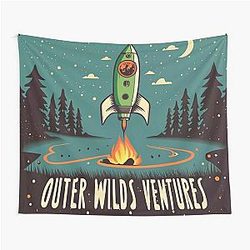 Outer Wilds Ventures Art Tapestry