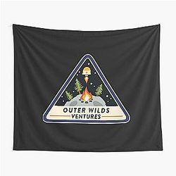 Outer Wilds Ventures Logo Tapestry