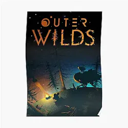Outer Wilds Poster Decor Wall Decoration Home Vintage
