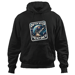 Outer Wild Ventures Human Space Hoodies