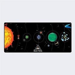 Outer Wilds Planetary Chart Desk Mat