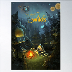 Camp Modern Wall Art DTNK2701 Outer Wilds Posters