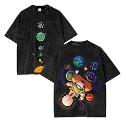 Vintage Washed Indie Space Inspired  PTTT0503 Outer Wilds T-Shirts
