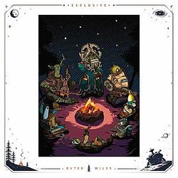 [Exclusive] Campfire Scene - All Travelers DXD0705dms Outer Wilds Posters