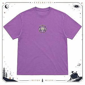 [Exclusive] Nomai Mask Embroidered DXD0705dms Outer Wilds T-Shirts/Hoodie/Sweatshirt