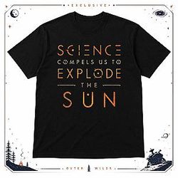 [Exclusive] Science compels us to explode the Sun DXD0705dms Outer Wilds T-Shirts
