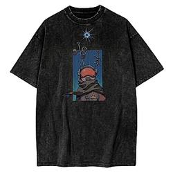 Drawing of Gabro DTNK1106 Washed Outer Wilds T-Shirts