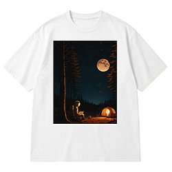 Forest And Moon DTNK1106 Outer Wilds T-Shirts