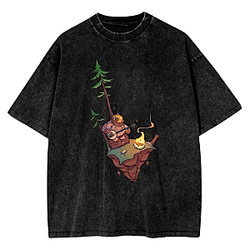New Design By Fanart DTNK1106 Washed Outer Wilds T-Shirts