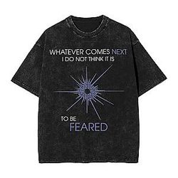 Whatever Comes Vintage PTTT2806 Washed Outer Wilds T-Shirts