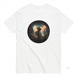Hearthian Forest Circular Badge LA2707 Outer Wilds T-Shirts