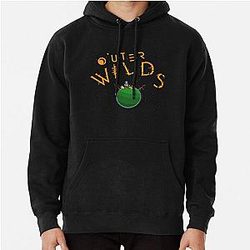 Outer Wilds Pixel Art Pullover Hoodie