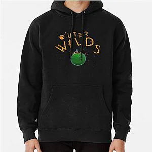 Outer Wilds Pixel Art Pullover Hoodie