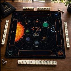 [Hot] Planetary Chart Outer Wilds Mahjong Mat