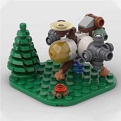 [Re-Stock] Mini Outer Wilds Ship Space Model Building