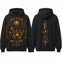 Outer Wilds Spooky Loop Hoodie Outer Wilds x Halloween