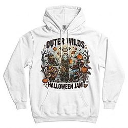 Outer Wilds Cosmic Campfire Hoodie Outer Wilds x Halloween