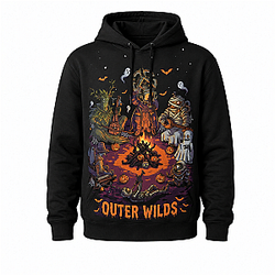 Campfire Halloween Outer Wilds Hoodies Outer Wilds x Halloween