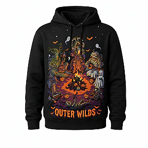 Campfire Halloween Outer Wilds Hoodies Outer Wilds x Halloween NTT2008
