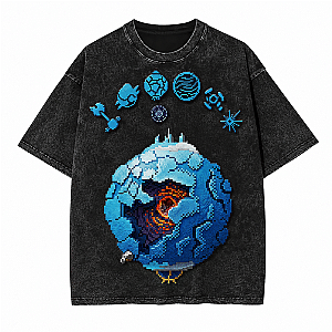 Outer Wilds Ventures Washed Outer Wilds T-Shirts Outer Wilds T-Shirts NTT2008
