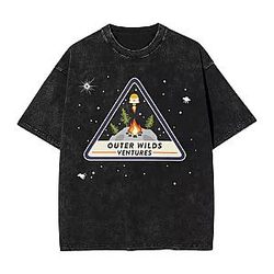 Ventures PTTT2508 Acid-Washed  Outer Wilds T-Shirts
