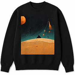 Nasa poster vibes DTNK2608 Outer Wilds Sweatshirts