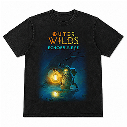 [Exclusive] Echoes of the Eye Washed Outer Wilds T-Shirts