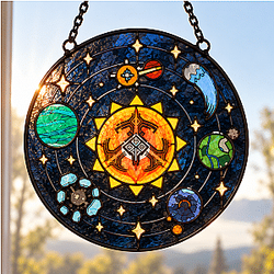 [Limited] Hearthian Vintage Outer Wilds Suncatcher