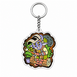 Slate's Hearth Enamel Outer Wilds Keychains