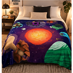 Outer Wilds Solar System Blanket NTT089 Outer Wilds Blanket