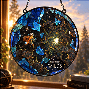 Dark Bramble Outer Wilds Suncatcher