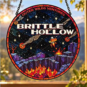 Brittle Hollow Outer Wilds Suncatcher