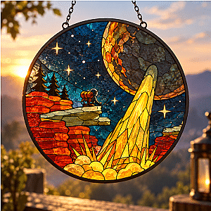 Houtglass Twins Outer Wilds Suncatcher