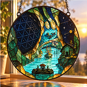 The Stranger Outer Wilds Suncatcher