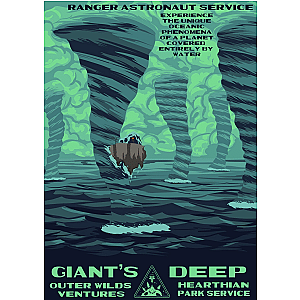 Giants Deep Outer Wilds Posters NTT1809 Outer Wilds Posters